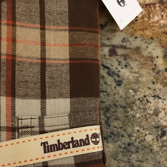 Timberland Men’s Long Sleeve Flannel shirt L New - Picture 3 of 5